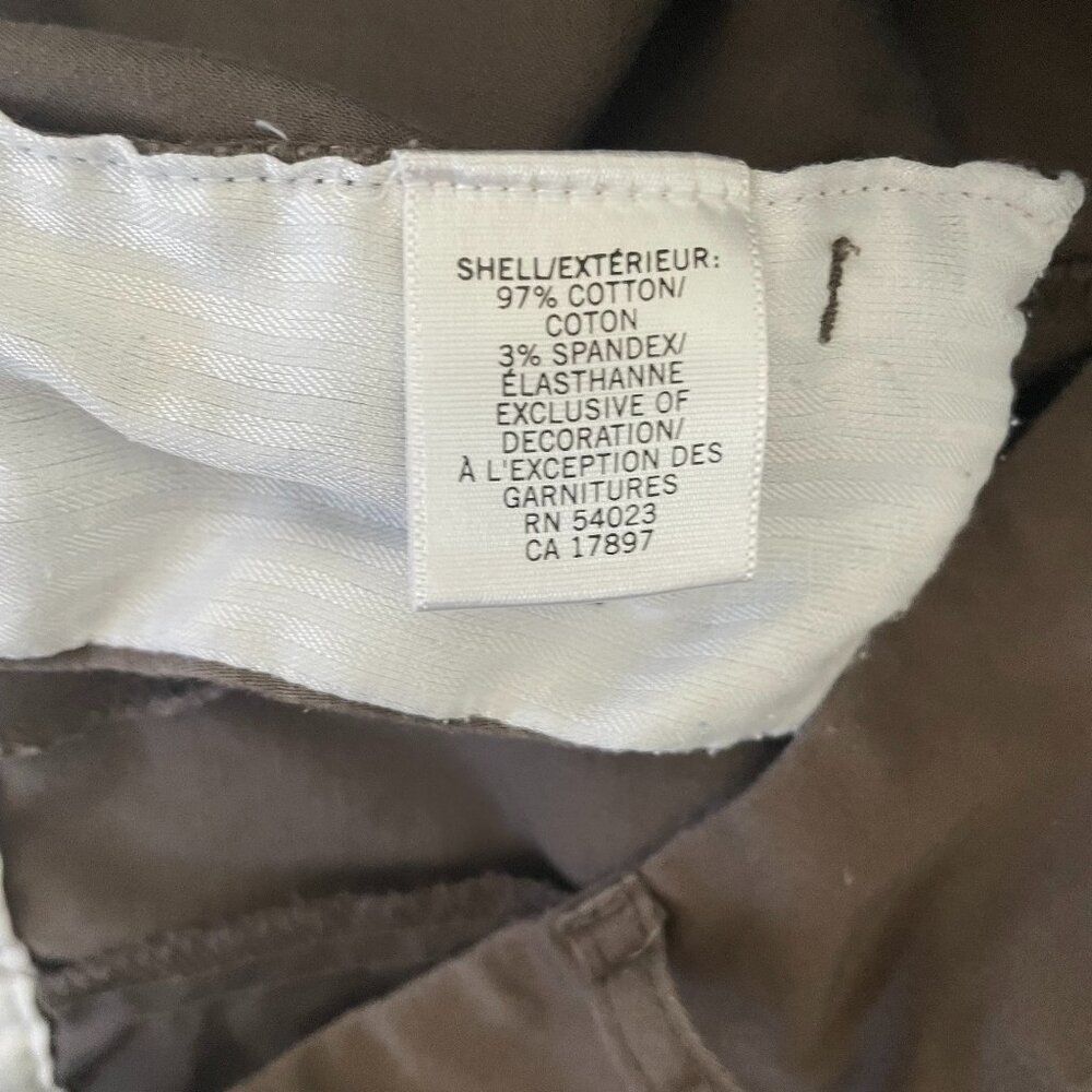 Banana Republic Women’s Chino Shorts Size 6 Tan Khaki Flat Front Casual Summer S - Picture 6 of 10